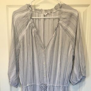 Gap Maxi button Up Dress